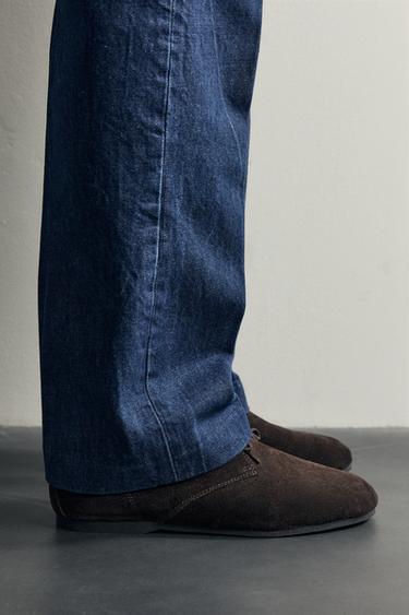 КОЖАНЫЕ БОТИНКИ AARON LEVINE X ZARA — КОРИЧНЕВЫЙ от Zara — изображение 0