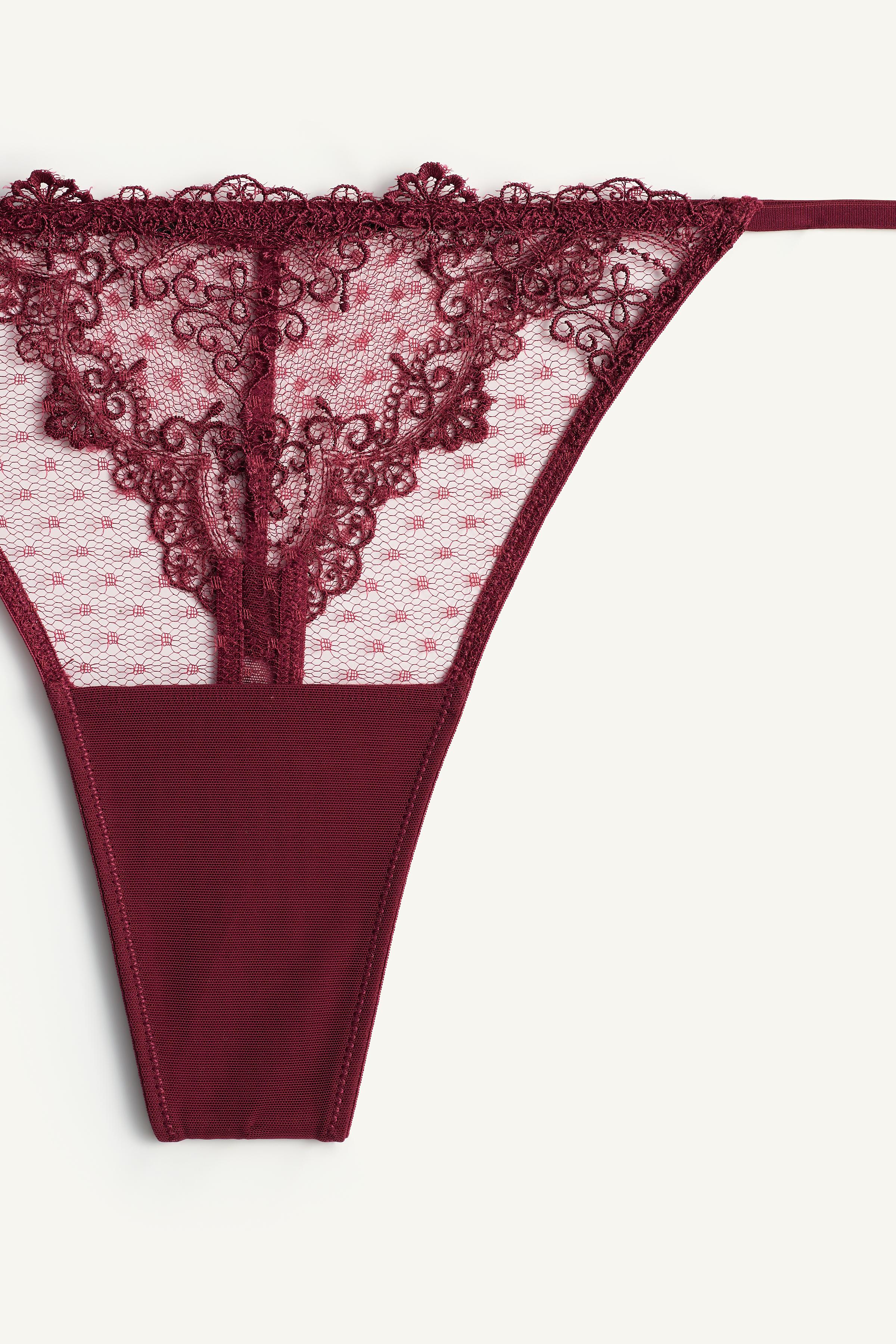 TANGA EN DENTELLE LIMITED EDITION