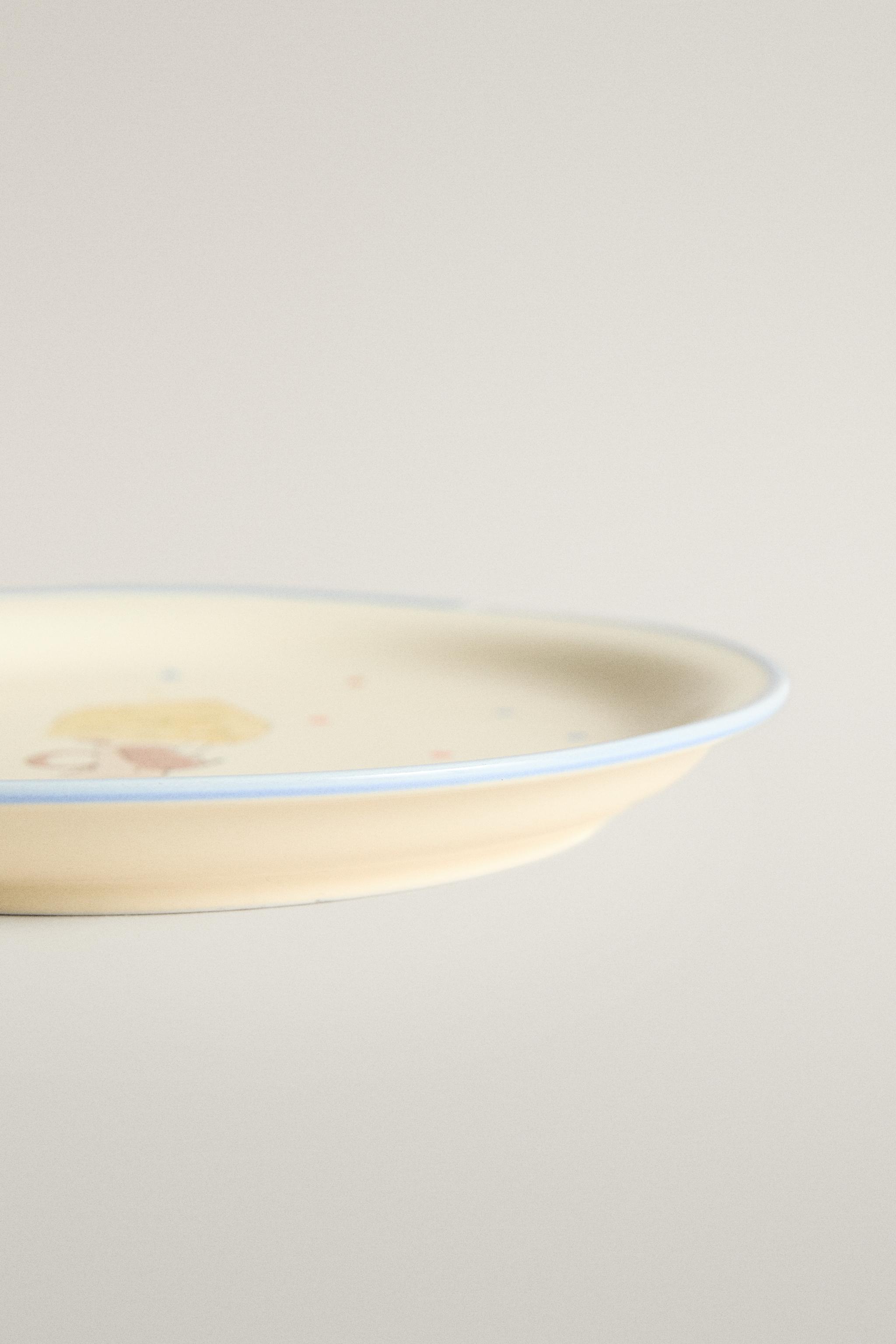 ASSIETTE EN CÉRAMIQUE MR. PÉREZ POUR ENFANTS