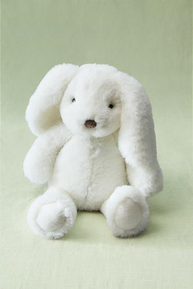 CHILDREN’S WHITE BUNNY SOFT TOY - White by Zara - Image 6