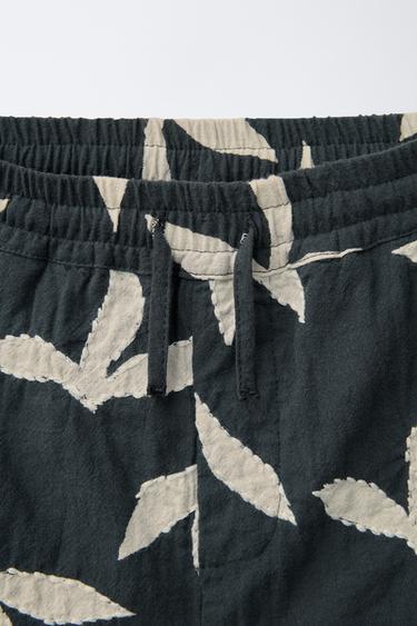 SHORT BRODÉ - Gris anthracite de Zara - Image 2