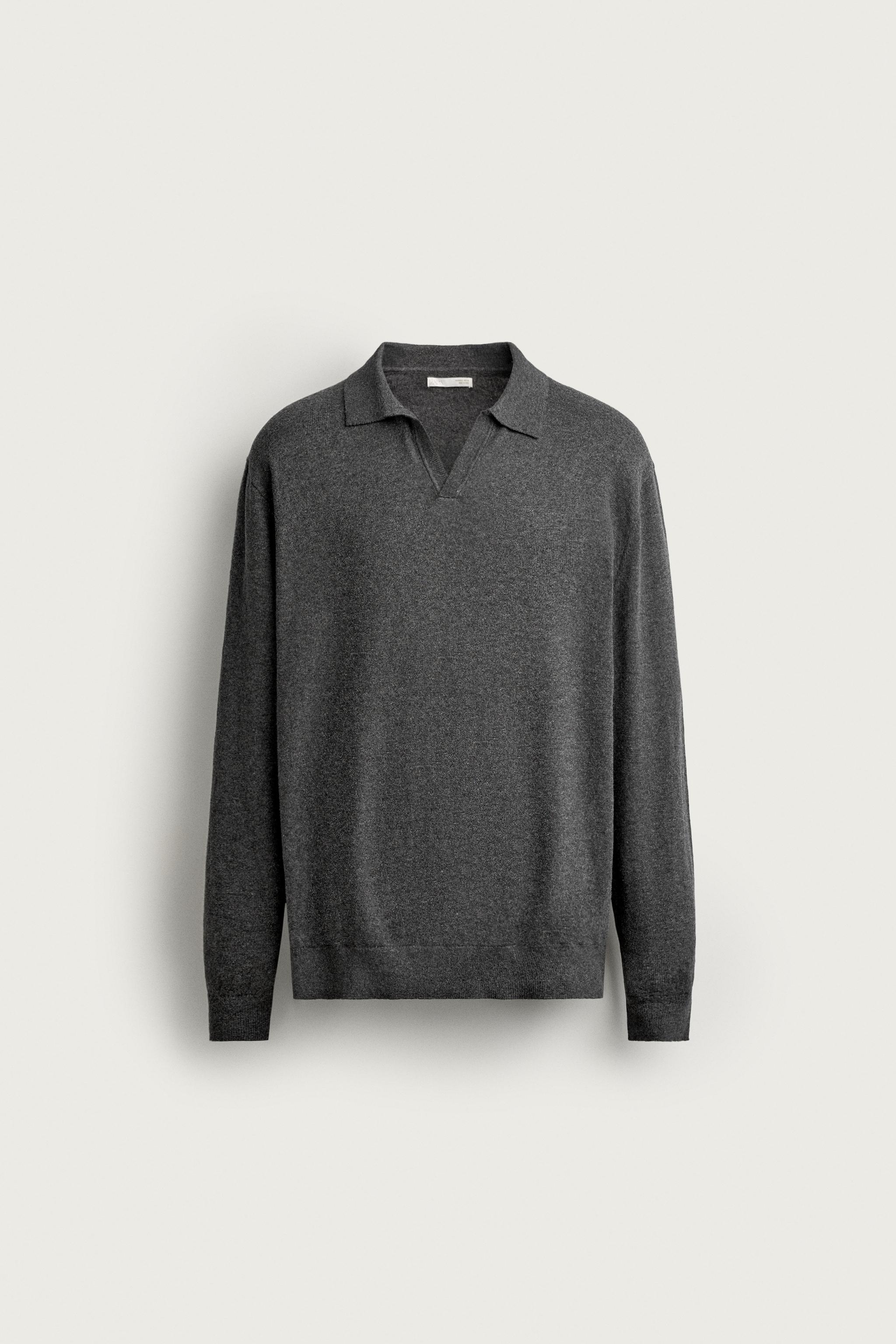 COTTON-BLEND REGULAR FIT KNIT POLO