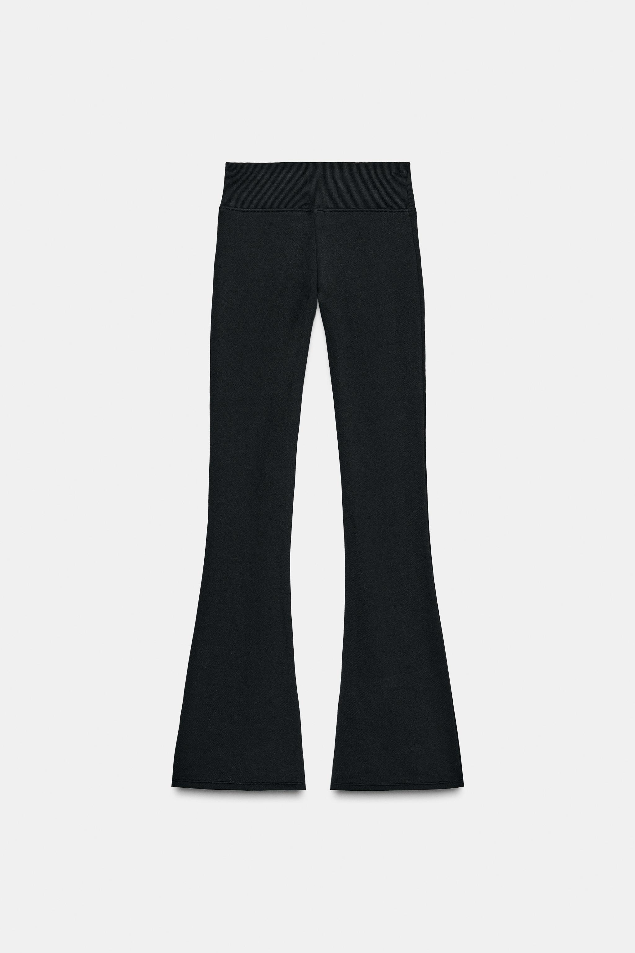 Женские брюки Zara FLARE SWEATPANTS — фото 5
