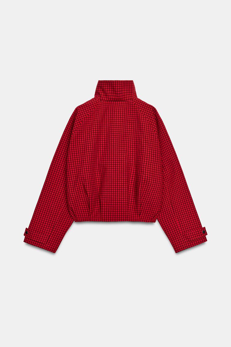 Chaqueta bomber a cuadros 7