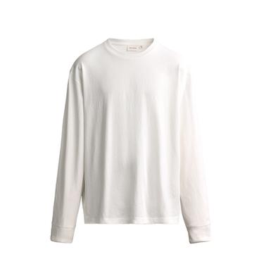 CAMISETA LIGHTWEIGHT MANGA LARGA - Blanco de Zara