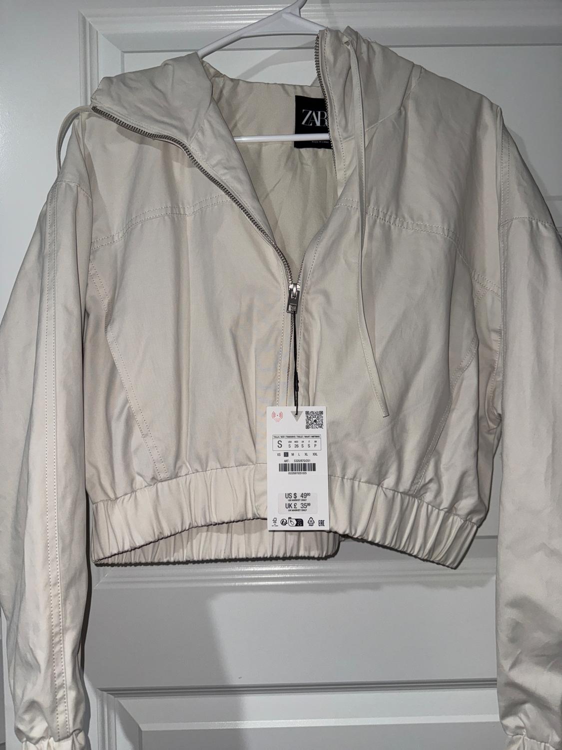 CROP HOODED JACKET - Image 2