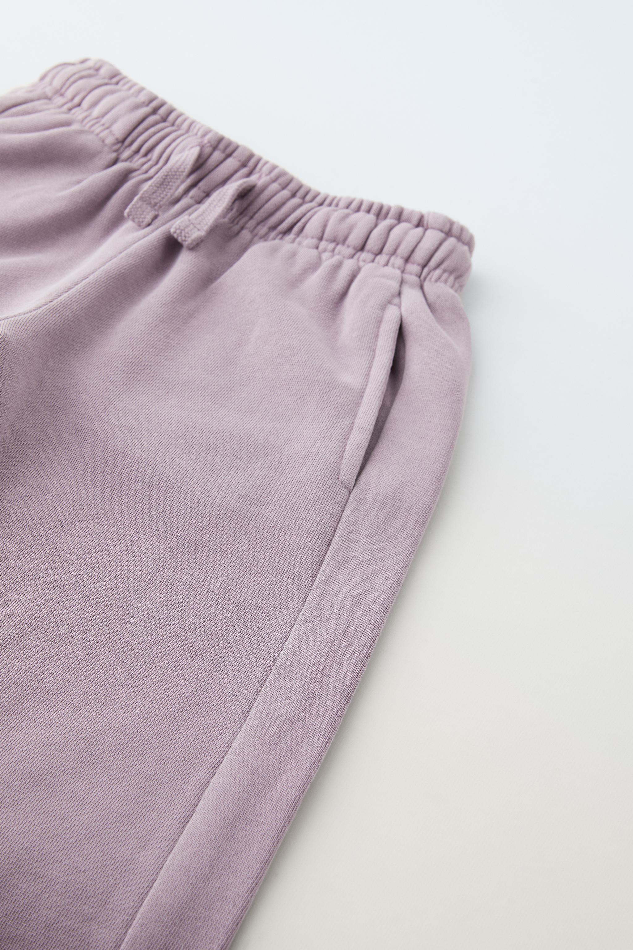 Zara outlet lilac joggers