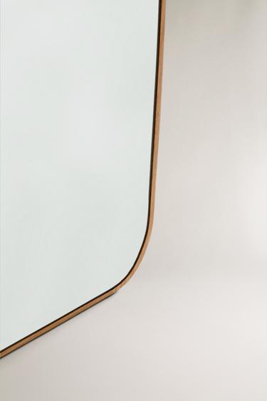 IRREGULAR-SHAPED MIRROR - Light beige by Zara - Image 1