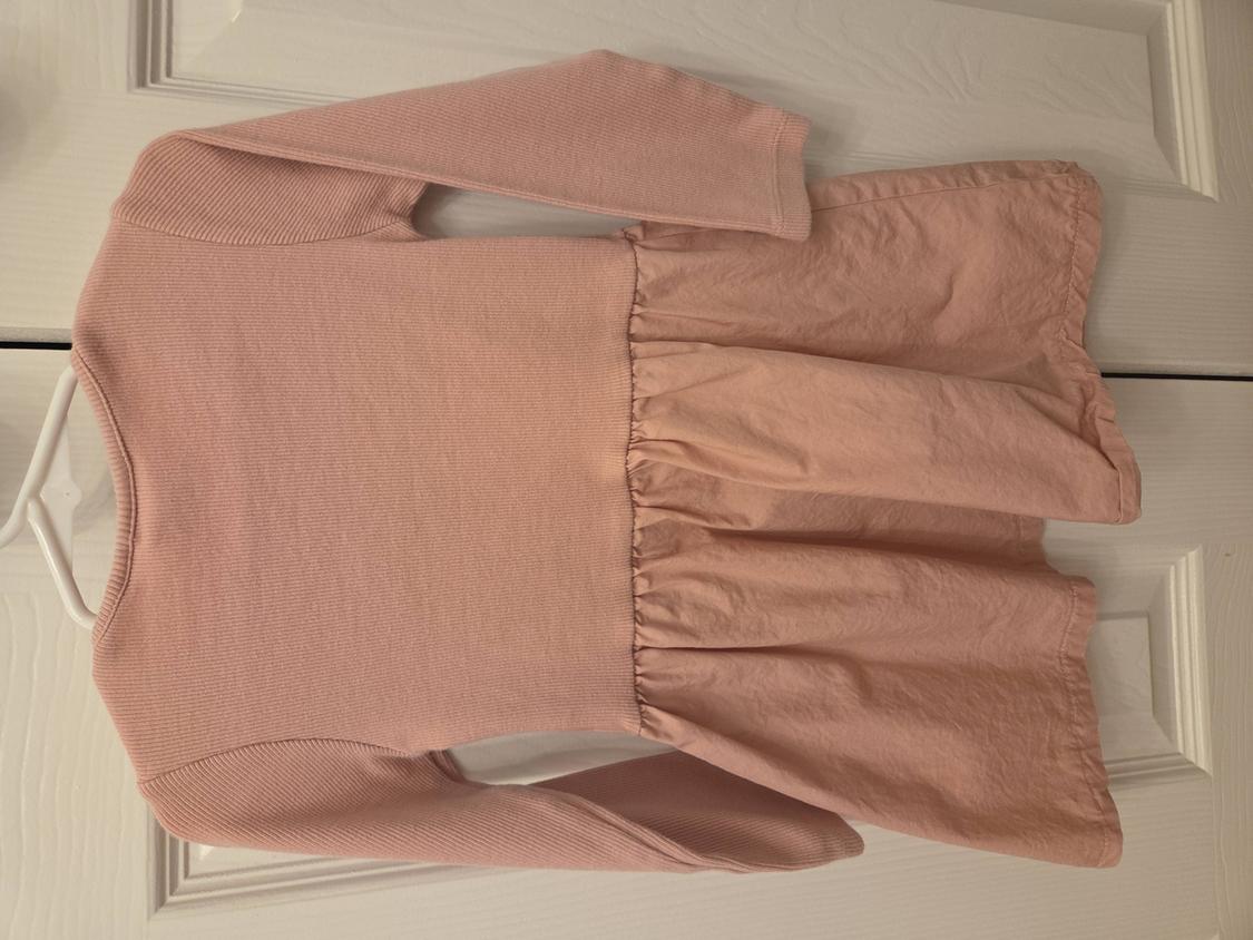 COMBINATION RIBBED DRESS WITH BOW - Image 3