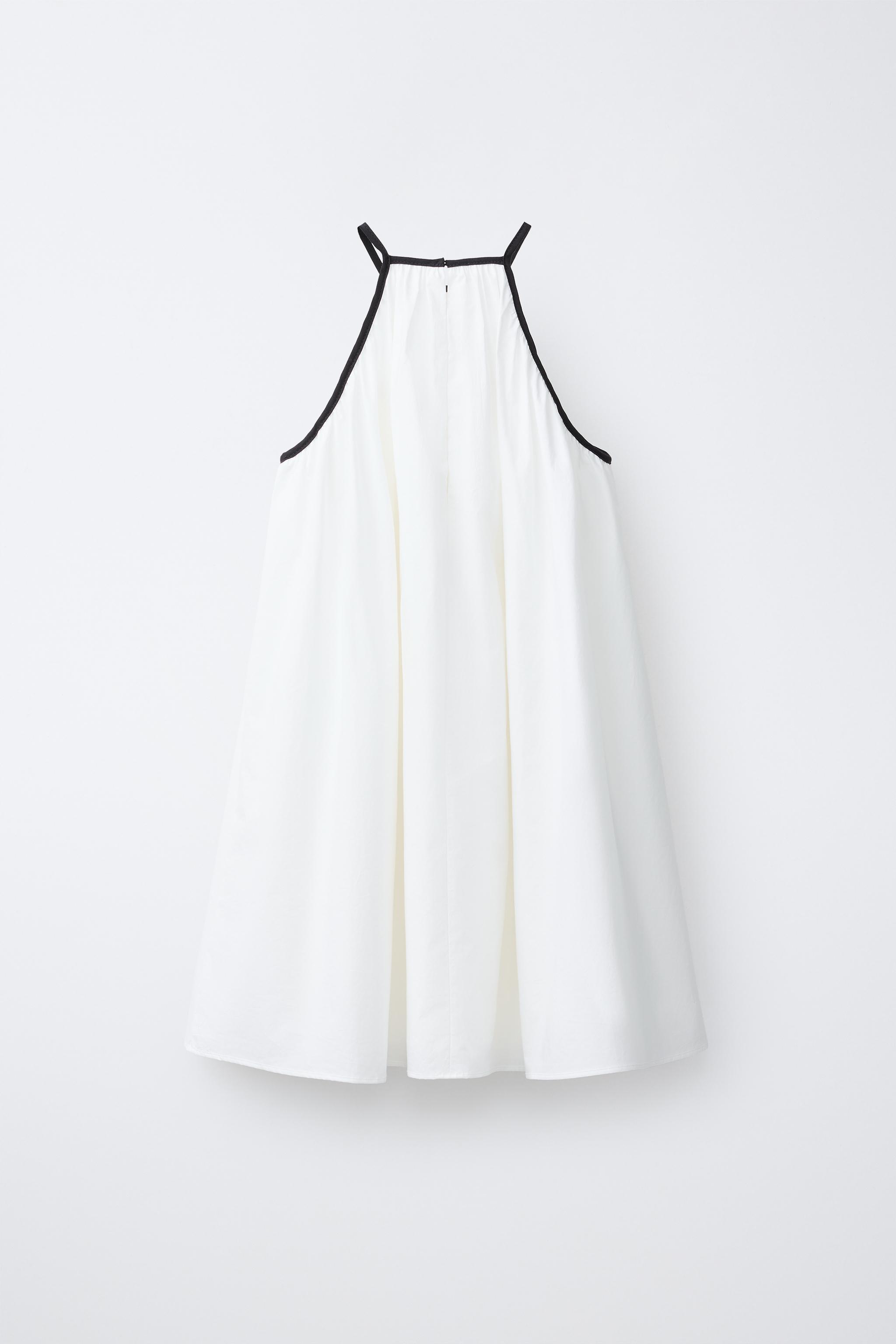 BOW HALTER NECK DRESS