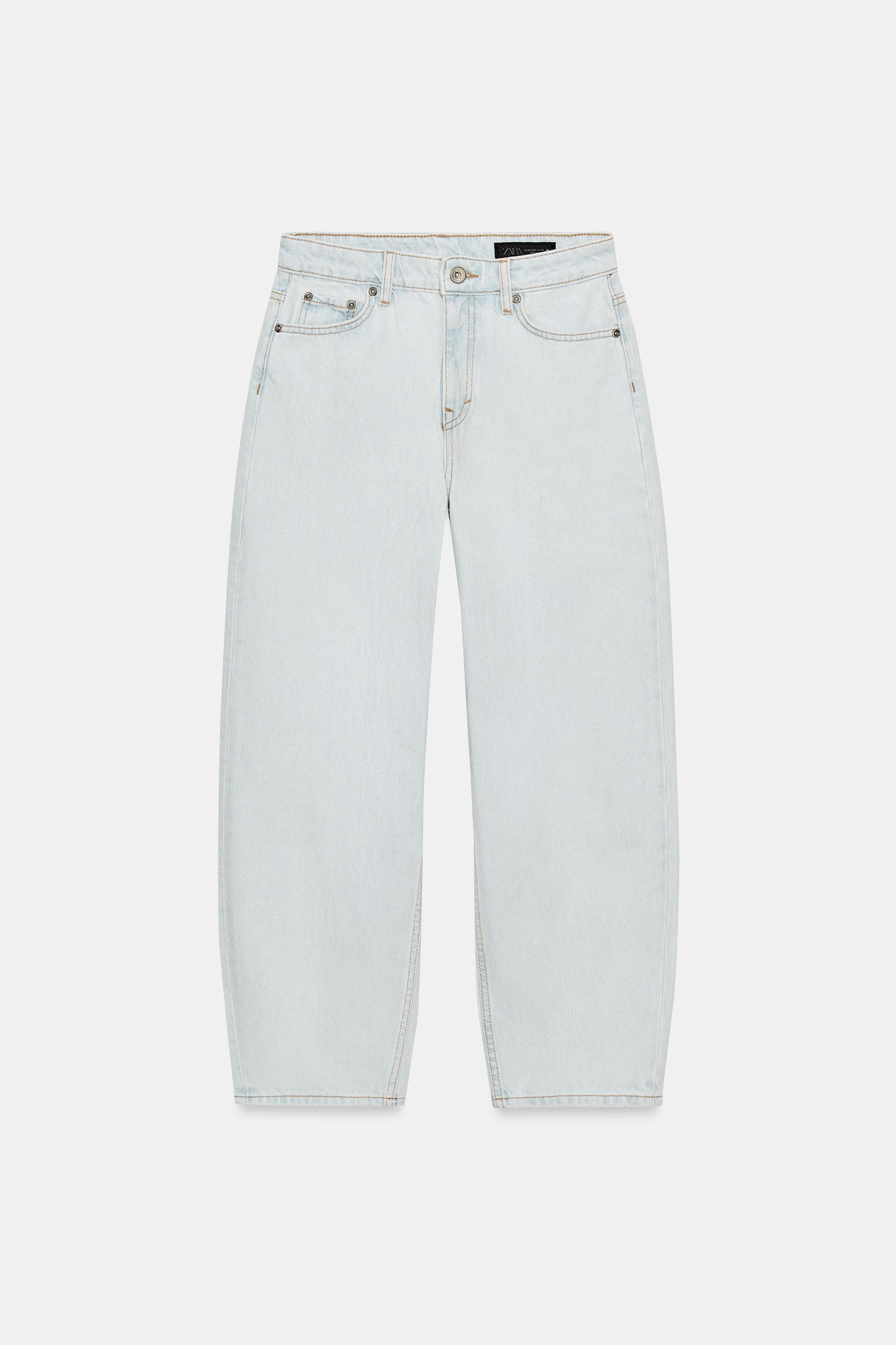 ZW COLLECTION TAPERED MID-RISE JEANS
