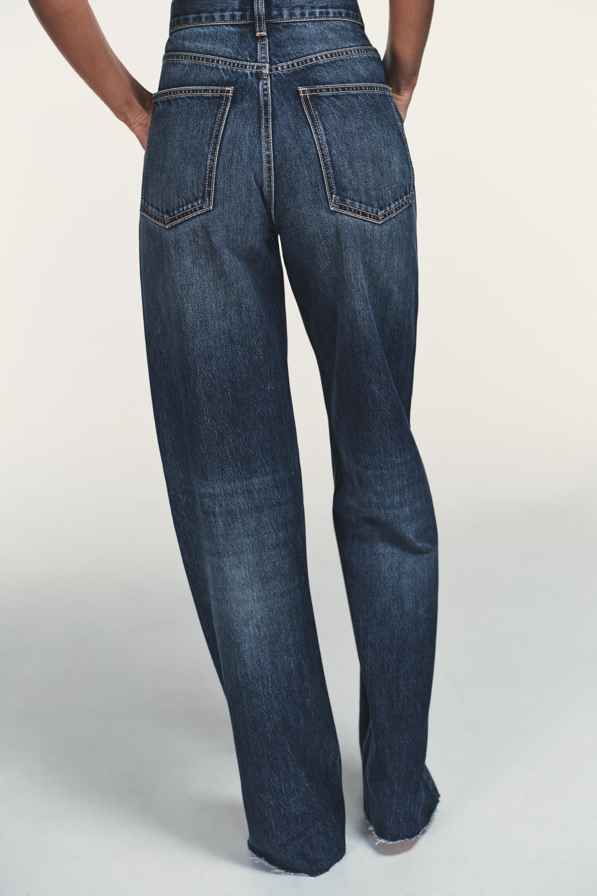 JEAN TRF WIDE LEG TAILLE HAUTE FULL LENGTH