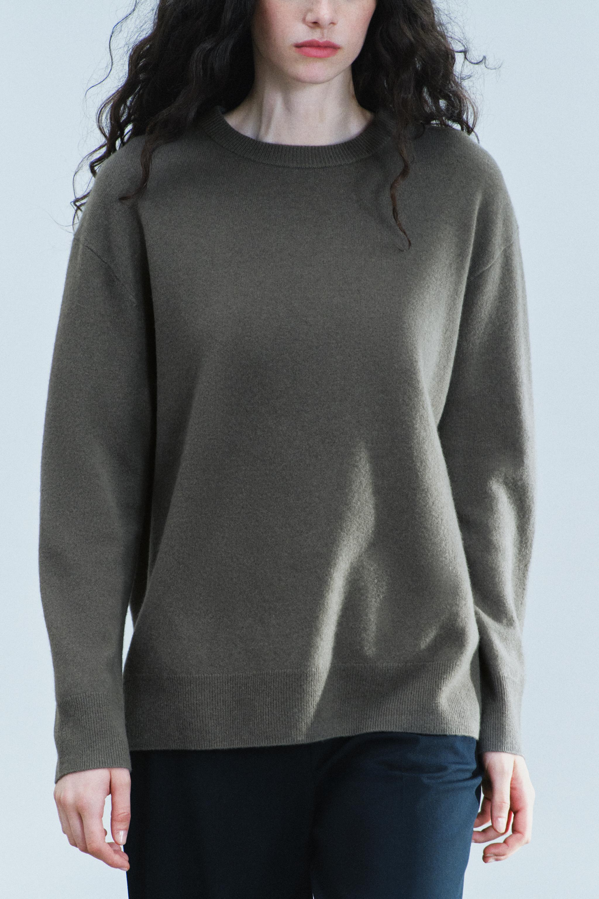 OVERSIZED 100% WOOL JUMPER