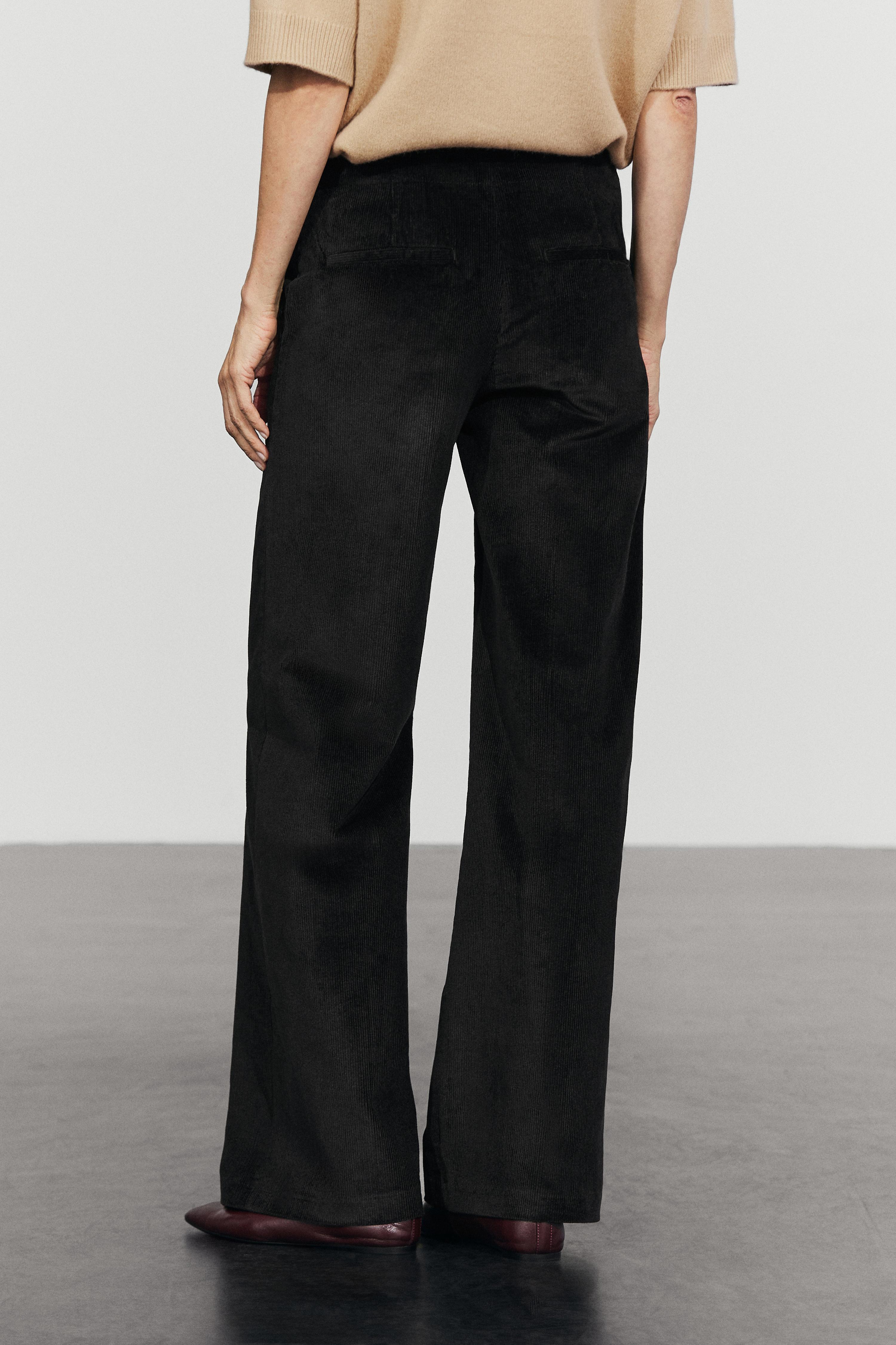 Palazzo corduroy pants