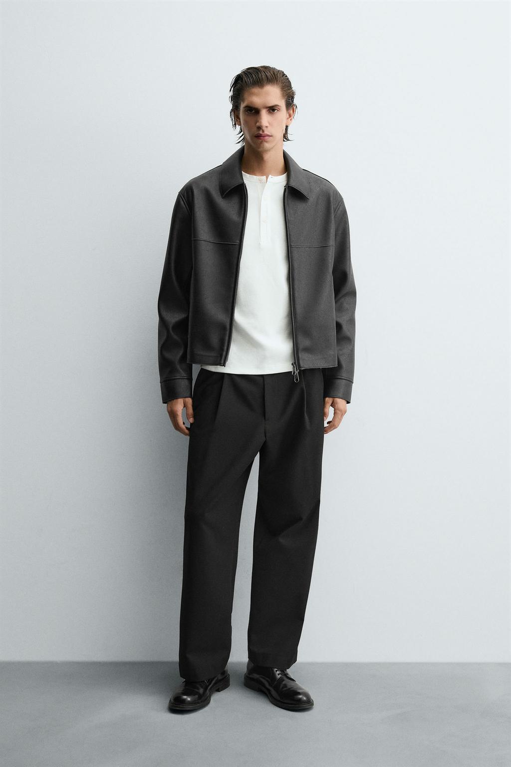 CAZADORA EFECTO PIEL