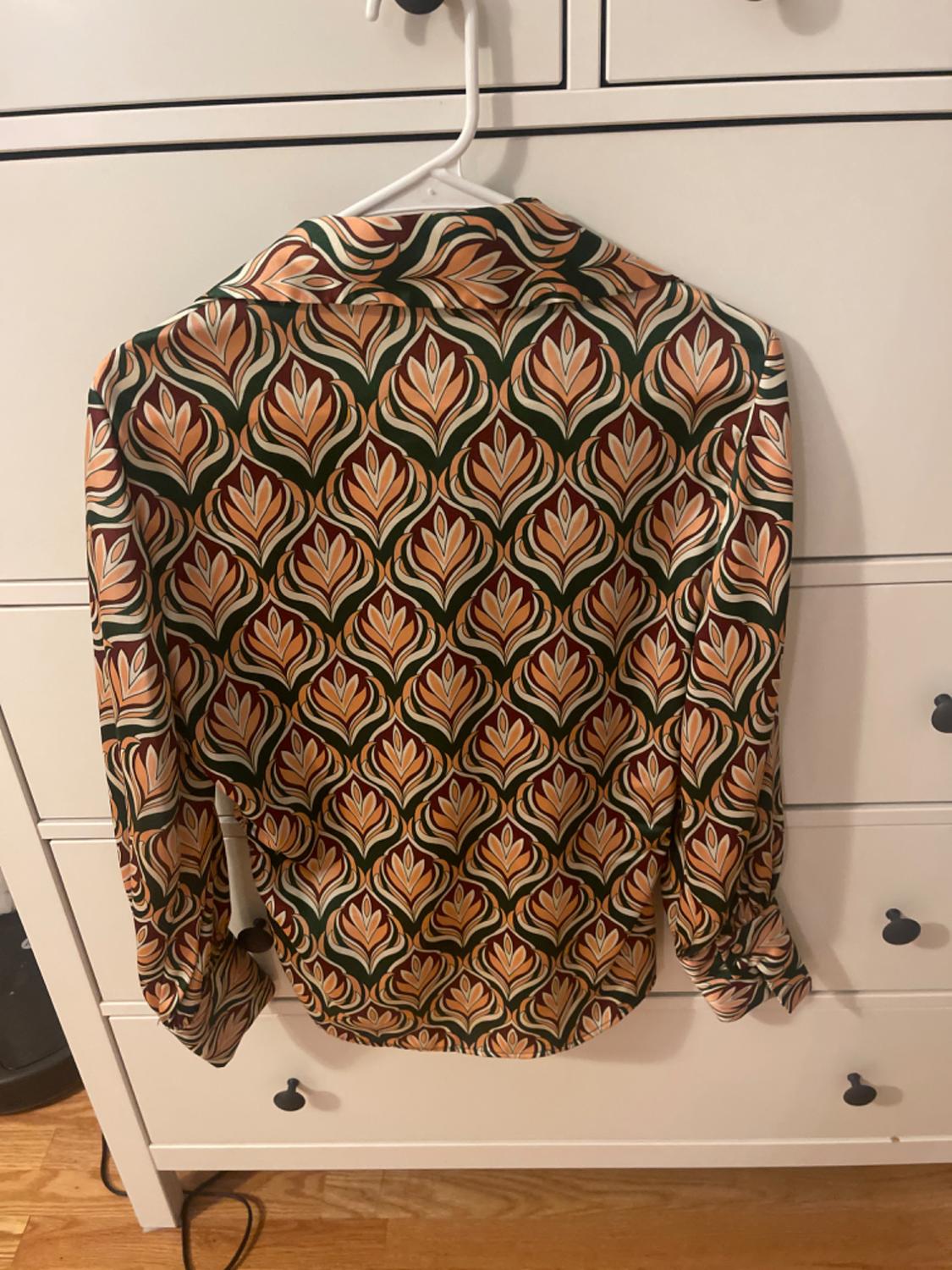 CAMISA ESTAMPADA FRUNCES CINTURA - Image 2