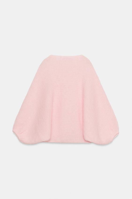 VOLUMINOUS SLEEVE JUMPER - Pale pink by Zara - Image 6