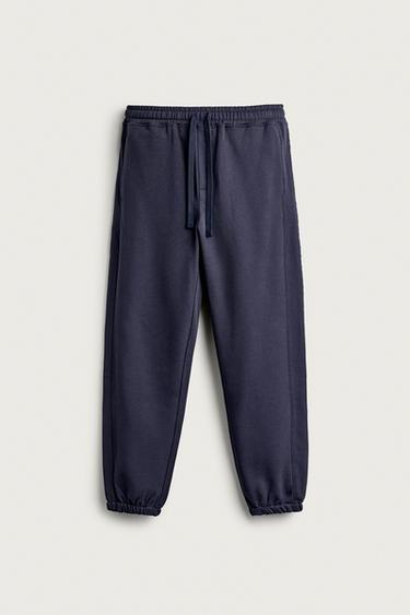 BASIC JOGGING TROUSERS - Navy blue by Zara