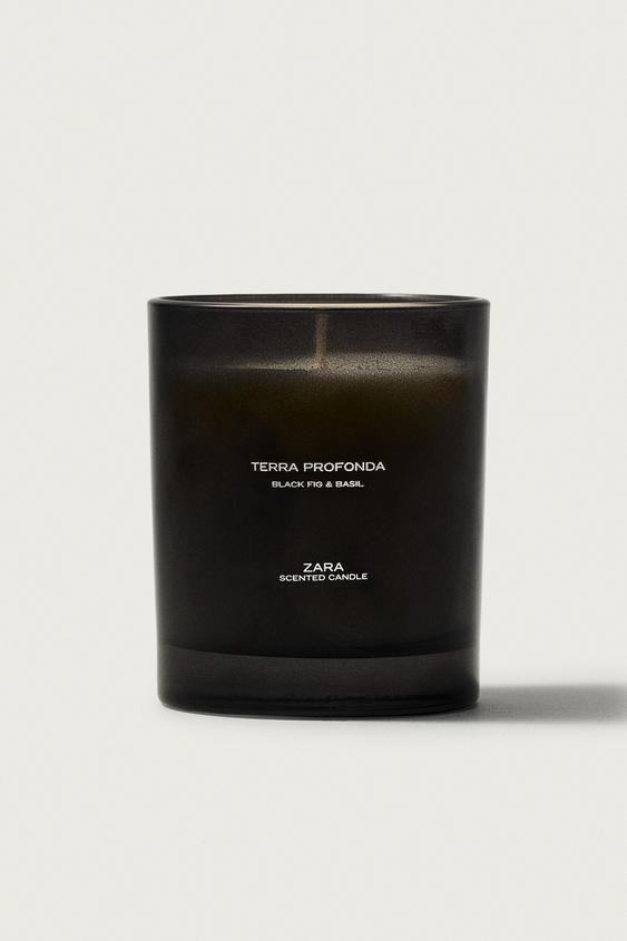 TERRA PROFONDA BLACK FIG & BASIL SCENTED CANDLE 200 G (7.05 OZ) - TINTED LEATHER by Zara - Image 0
