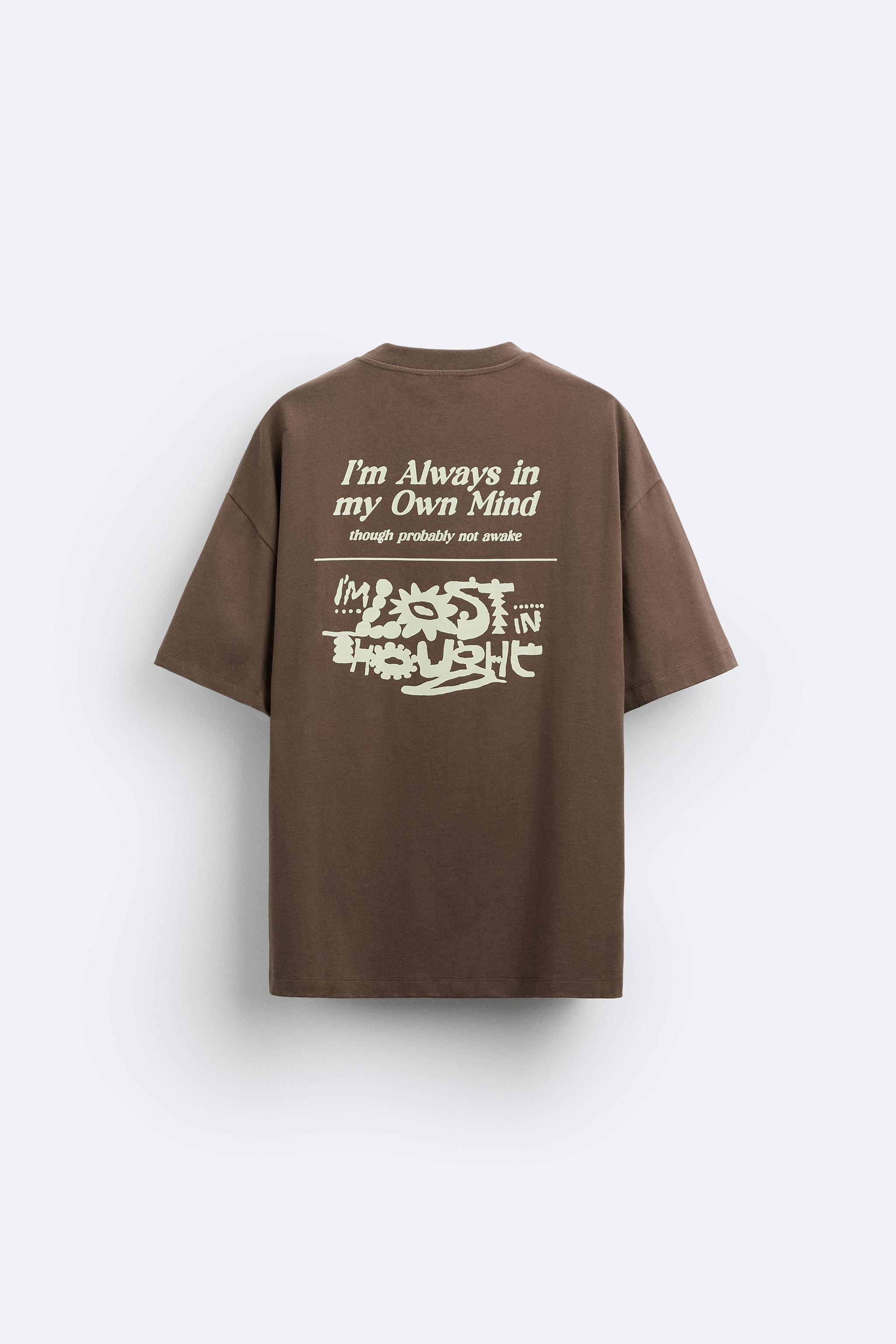 Copper Brown With Cream Pique Pima Designer T-Shirt – Hamercop