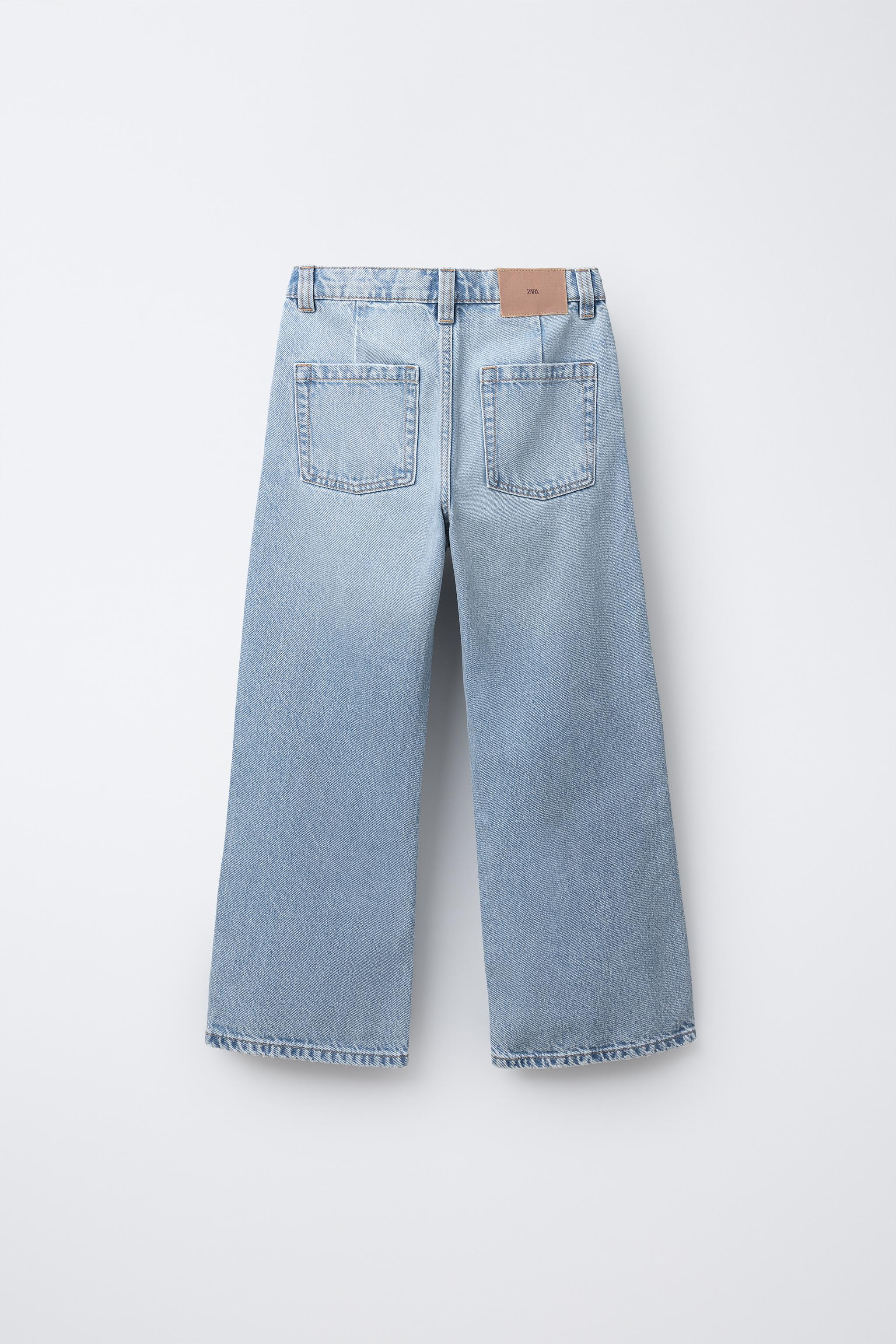 ZARA ダブルウエストプリントデニムパンツ X ANDERSSON BELL ZARA×Andersson Bell ダブルウエストプリントデニムパンツ 42