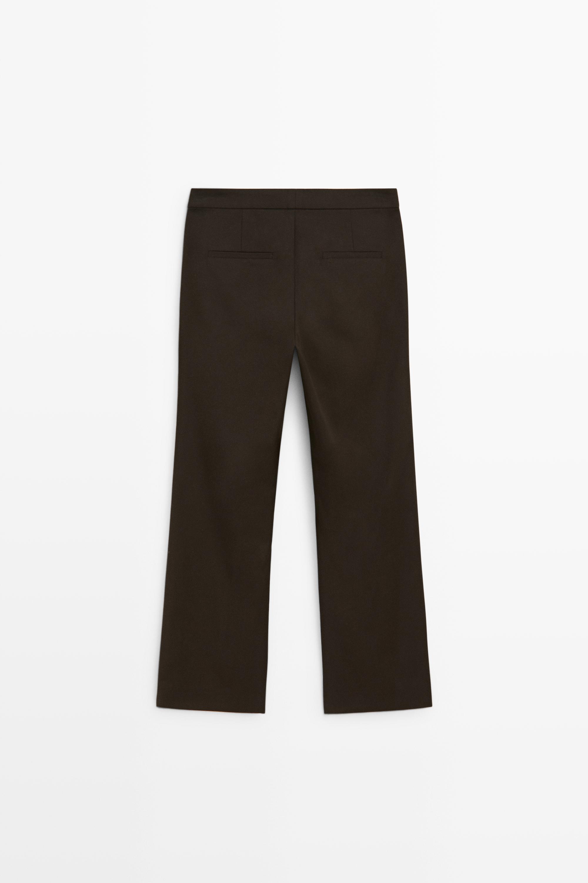 Stretch kick flare pants