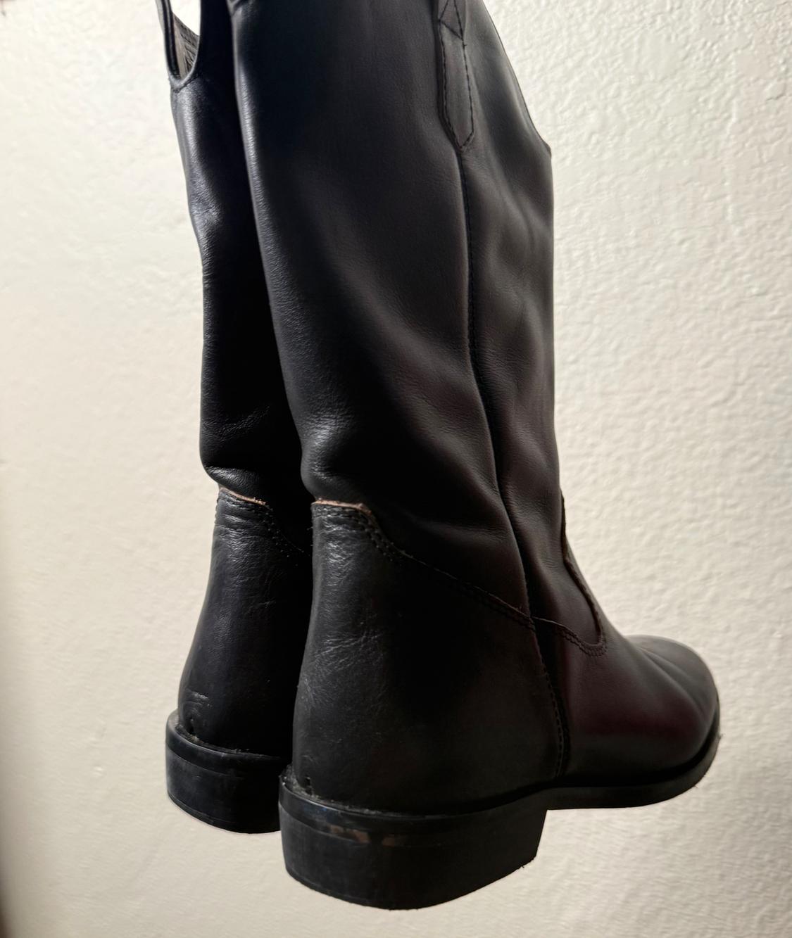 LEATHER COWBOY BOOTS - Image 4