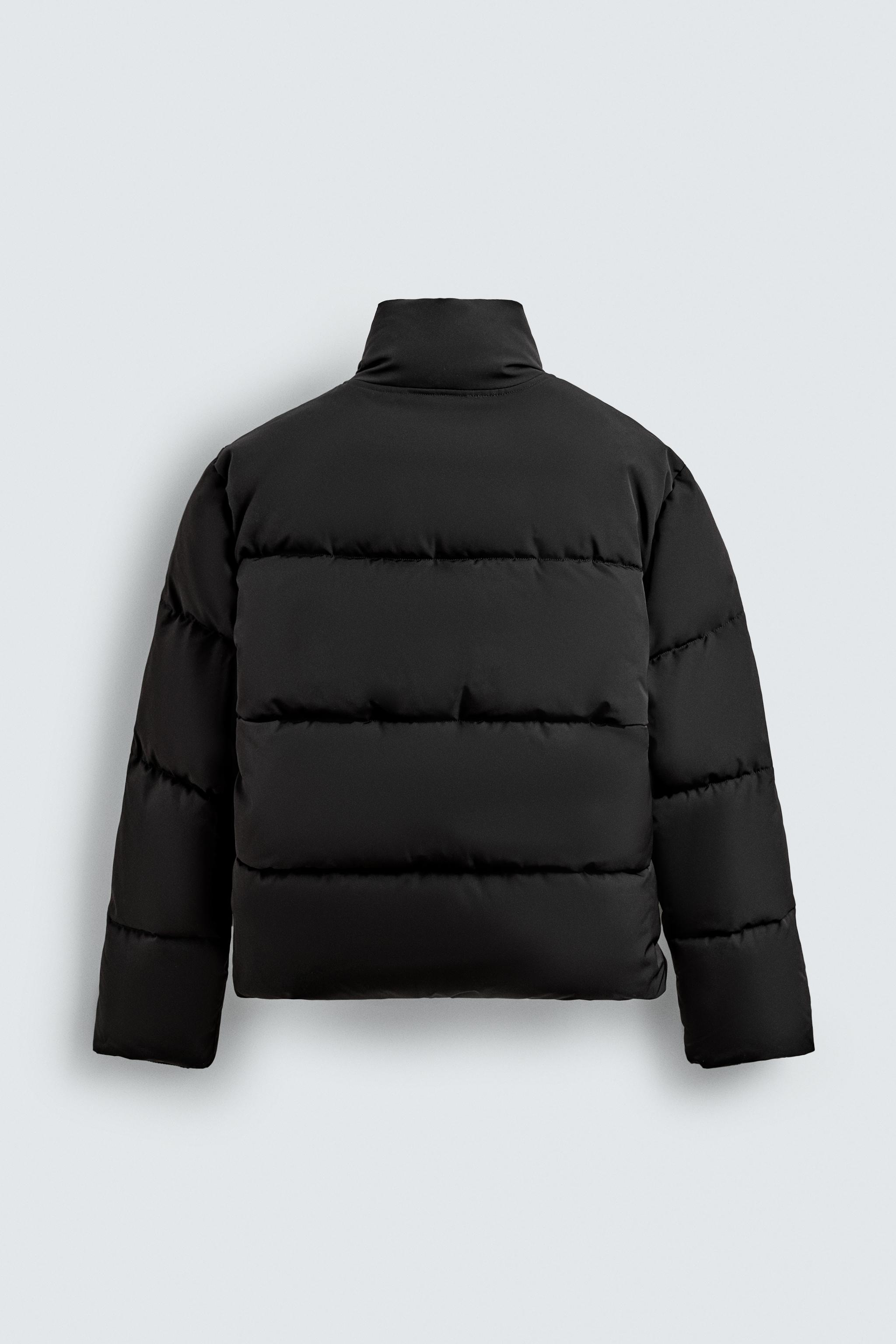 撥水加工パフジャケット - チョコレート | ZARA Japan / 日本