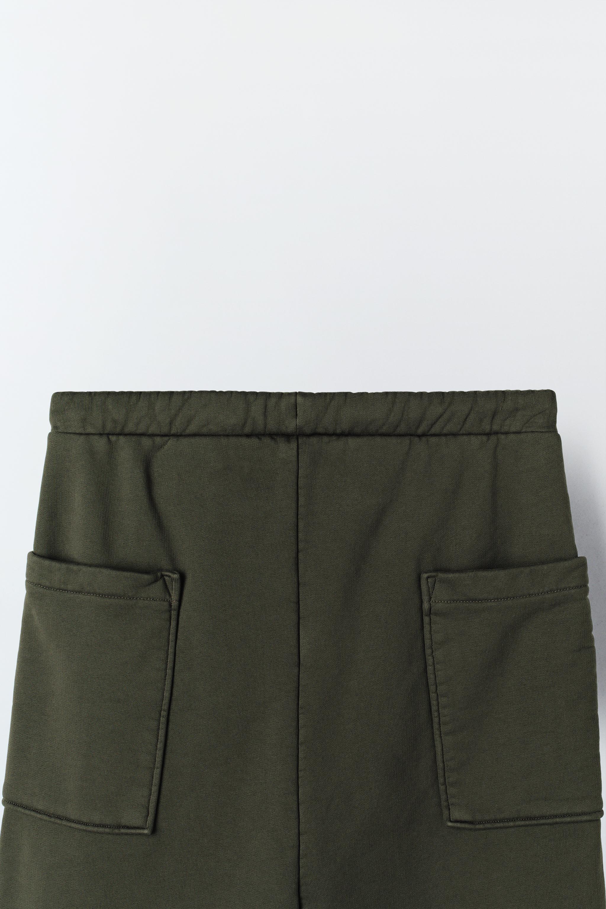 LIMITED EDITION ジョガーパンツ - ダークグリーン | ZARA Japan