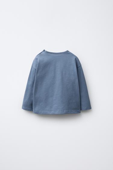 SQUIRREL T-SHIRT - Blue by Zara - Image 1