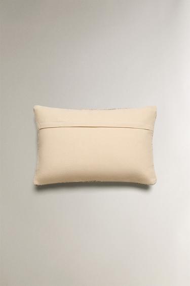 HOUSSE DE COUSSIN EFFET VINTAGE - Bleu de Zara - Image 2
