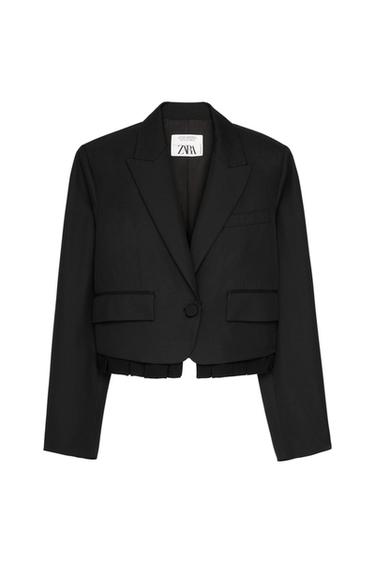 BOX PLEAT SHORT BLAZER - LIMITED EDITION