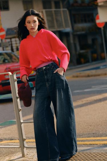 Zara 短袖連體衣 - 斑紋粉紅色