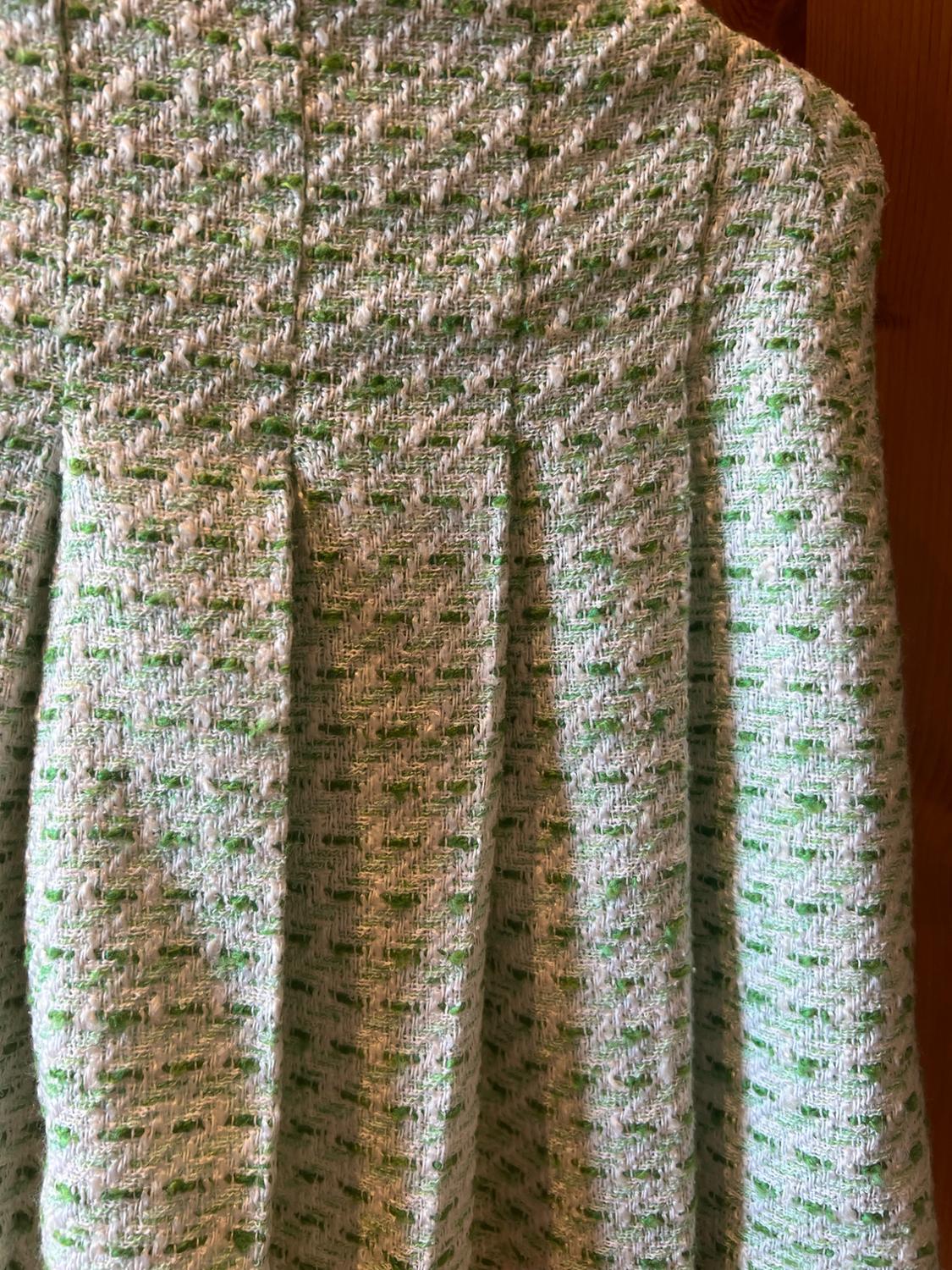 TEXTURED BOX PLEAT SKIRT - Image 5