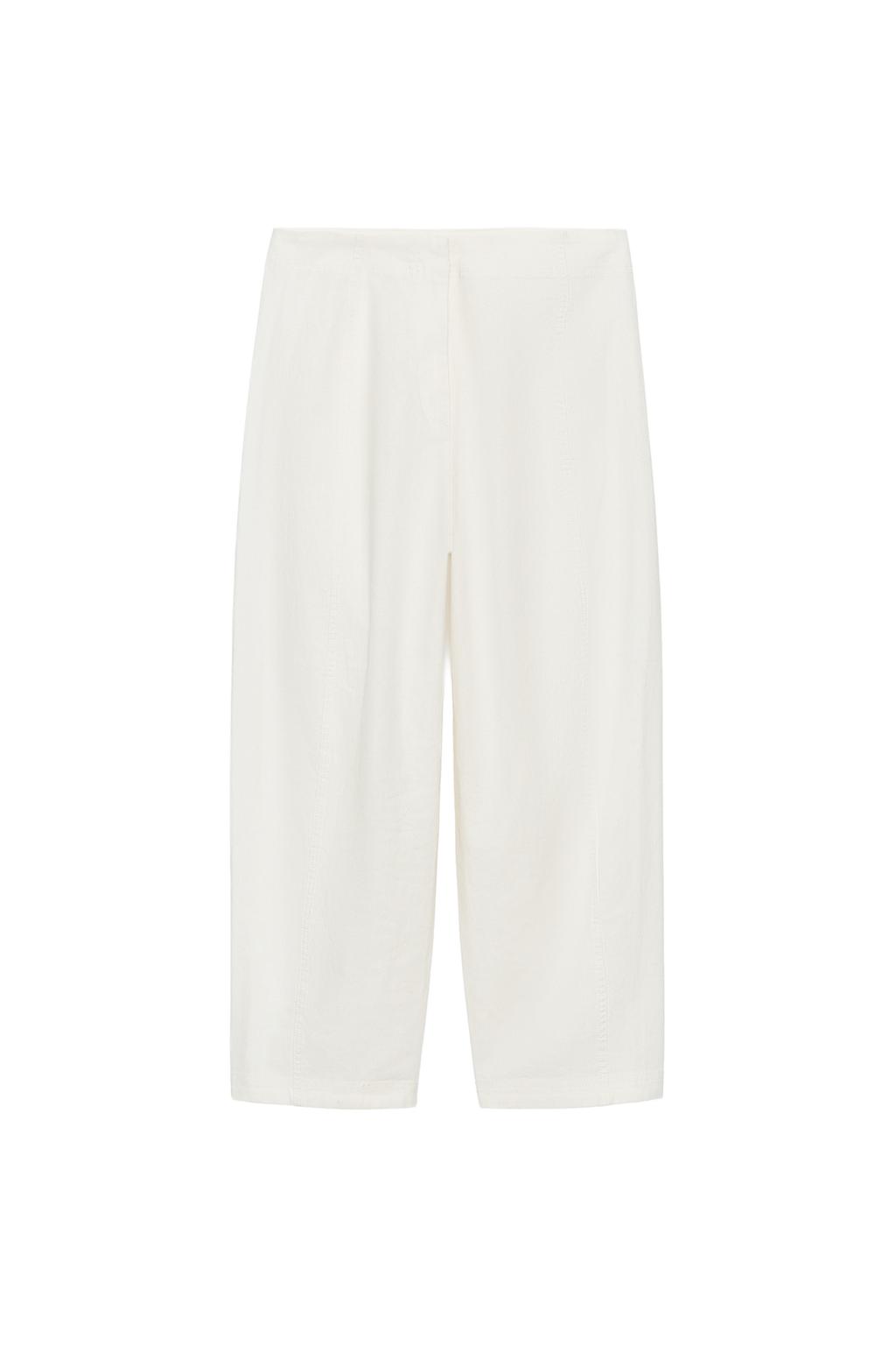 ZW COLLECTION LINEN BLEND PANTS - image 3