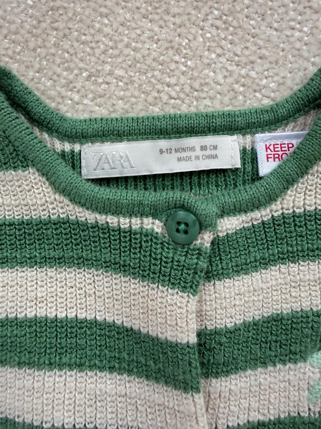 PALM EMBROIDERED KNIT ROMPER - Image 2