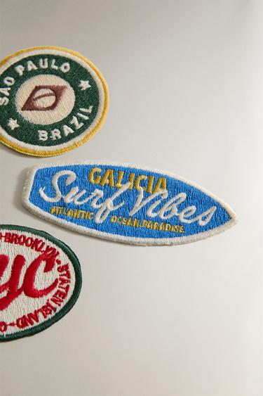 TRAVEL PATCHES SET (SET OF 4) - Multicoloured by Zara - Image 1