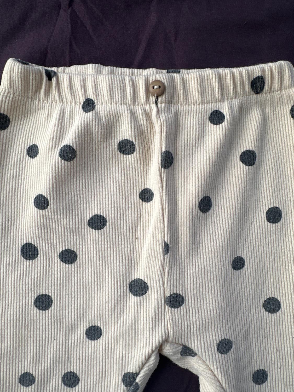 RIBBED PRINTED LEGGINGS - Image 4
