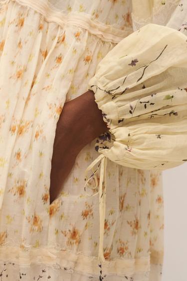 ROBE PATCHWORK IMPRIMÉE LIMITED EDITION - Imprimée de Zara - Image 3