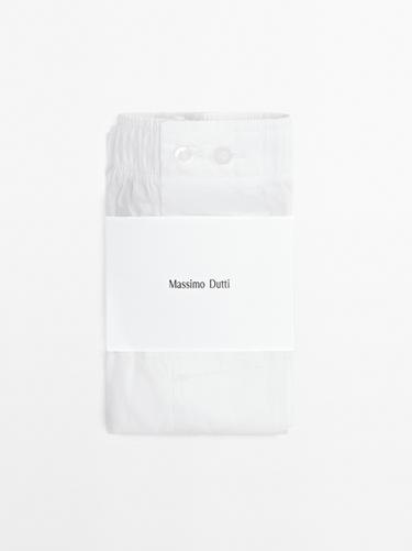 Calzoncillo liso 100% algodón - Blanco de Zara