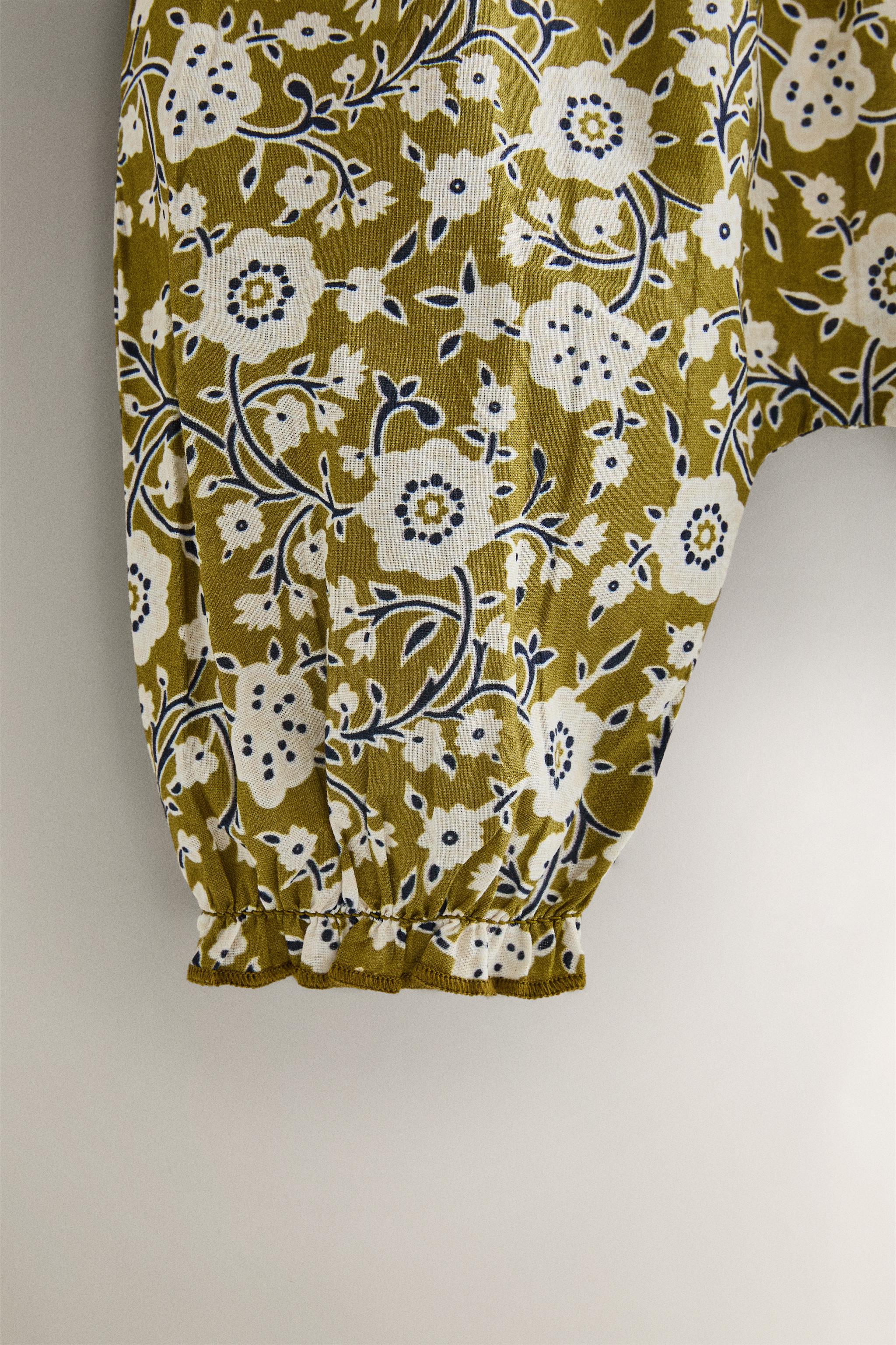 FLORAL BABY BAGGY PANTS