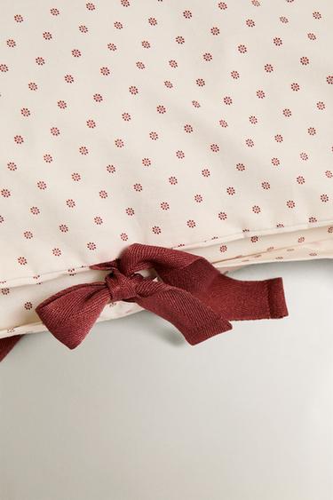 CHILDREN'S MINI FLORAL PRINT PILLOWCASE - Brick by Zara - Image 4