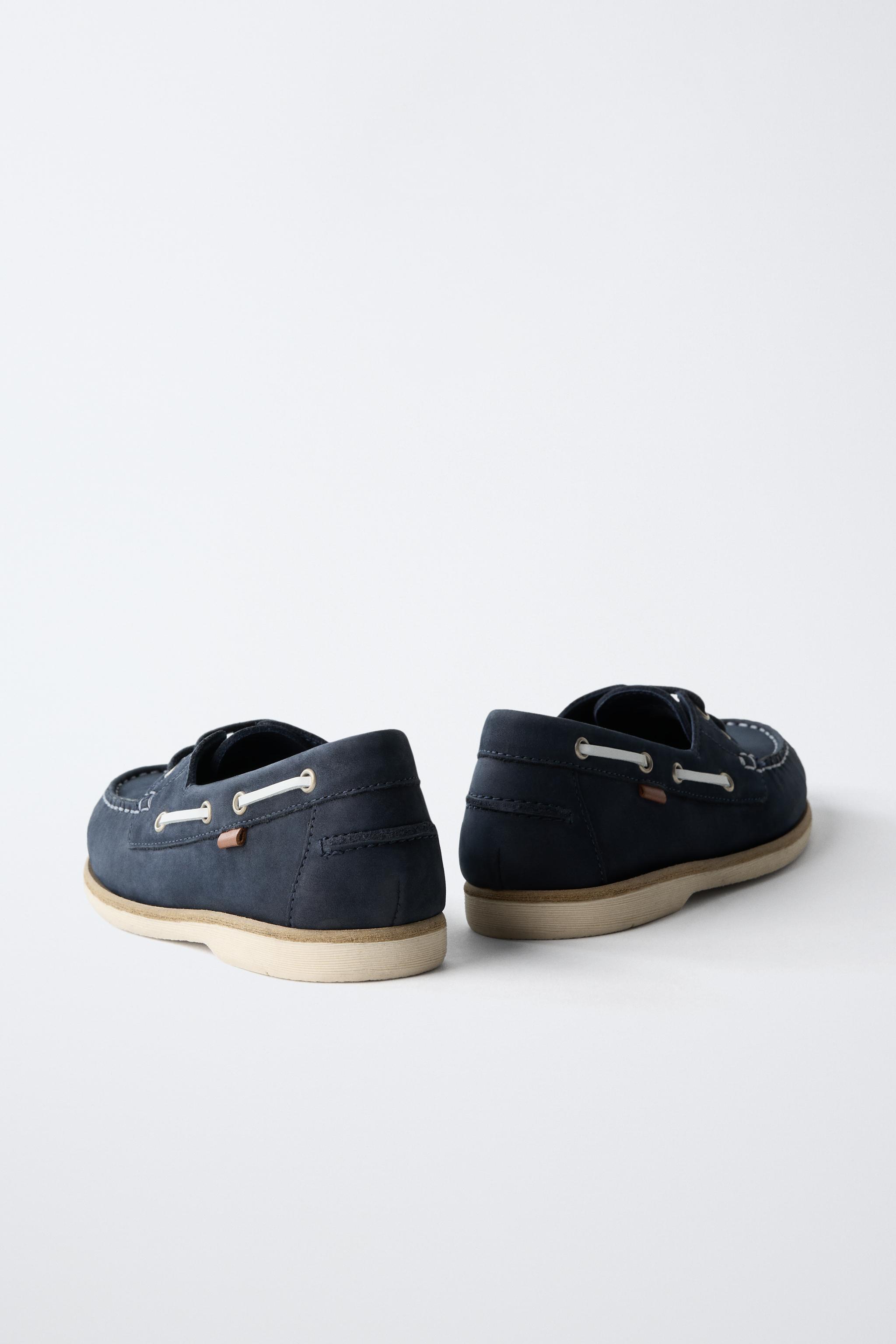 CHAUSSURES BATEAU EN CUIR