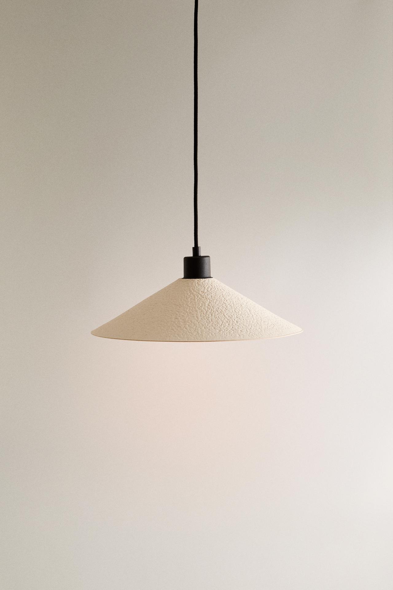 SMALL PAPER PENDANT LAMP — White