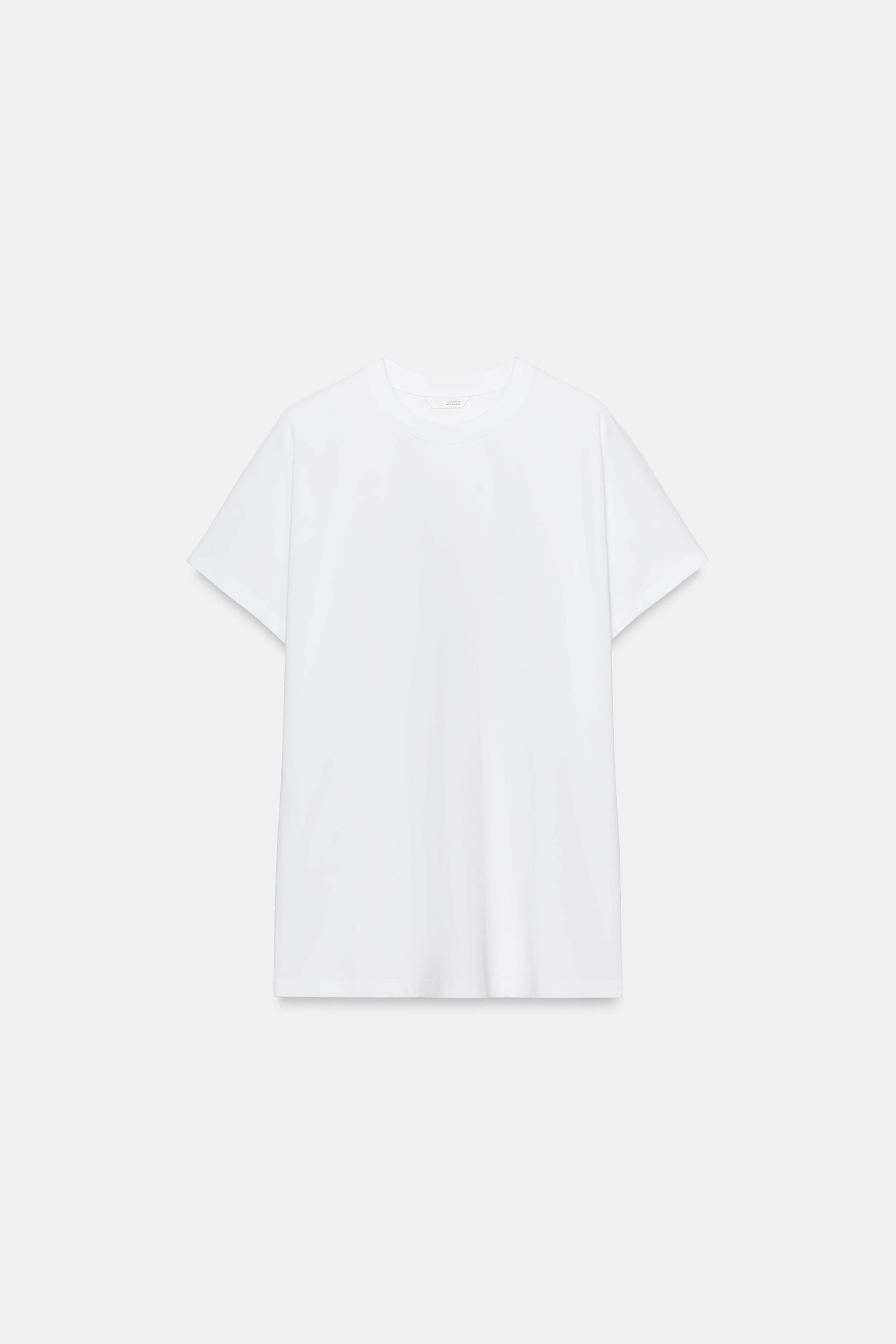 T-SHIRT À MANCHES TOMBANTES
