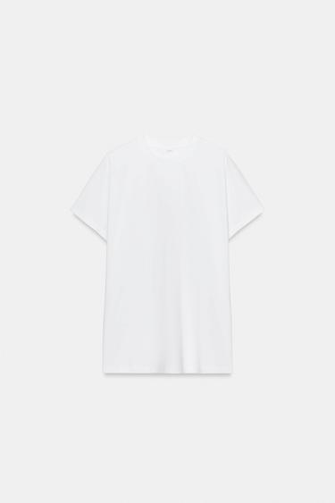 MAGLIETTA CON SPALLA BASSA - Bianco di Zara