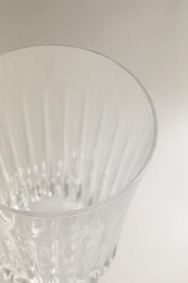 VERRE CRISTALLIN RELIEF - Transparent de Zara - Image 2