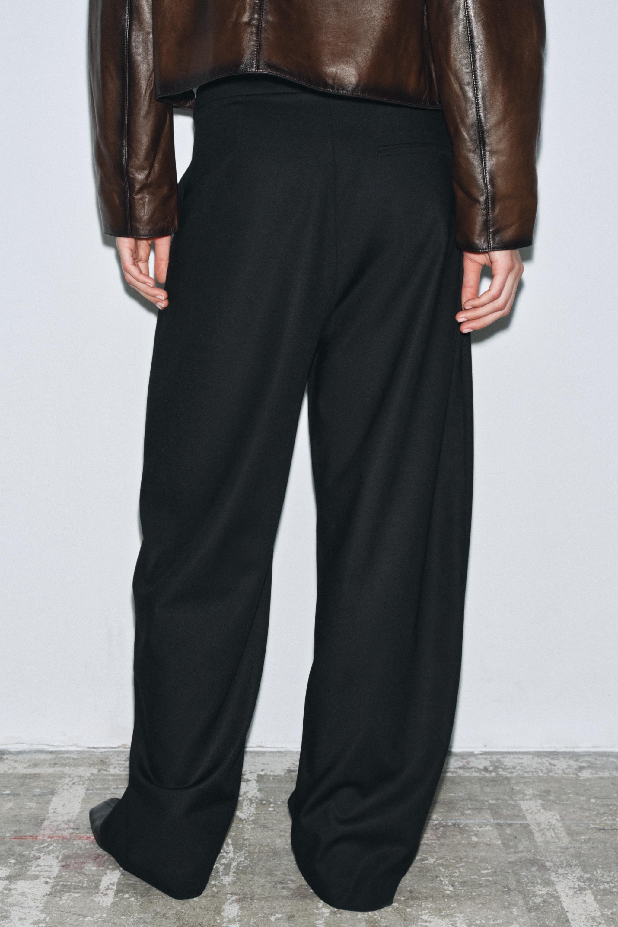Pantalon Ballon Zara Noir - Taille Enfant 13-14 Ans - Modèle Chic BI1220 - Occasion Très Bon état