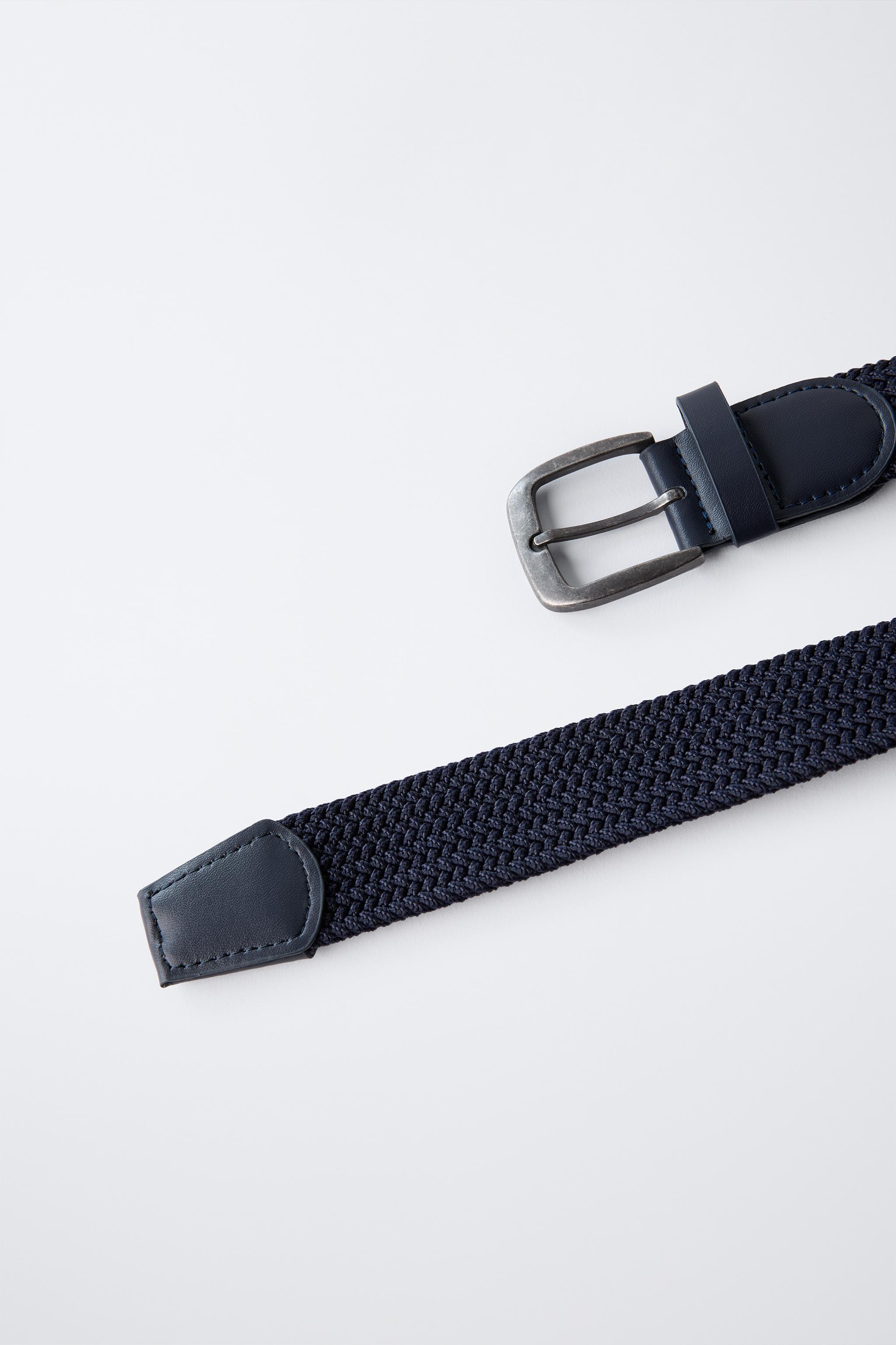Детские ремни Zara WOVEN STRETCH BELT — фото 2