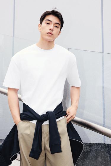 Zara 基本款重磅T恤 - 白色